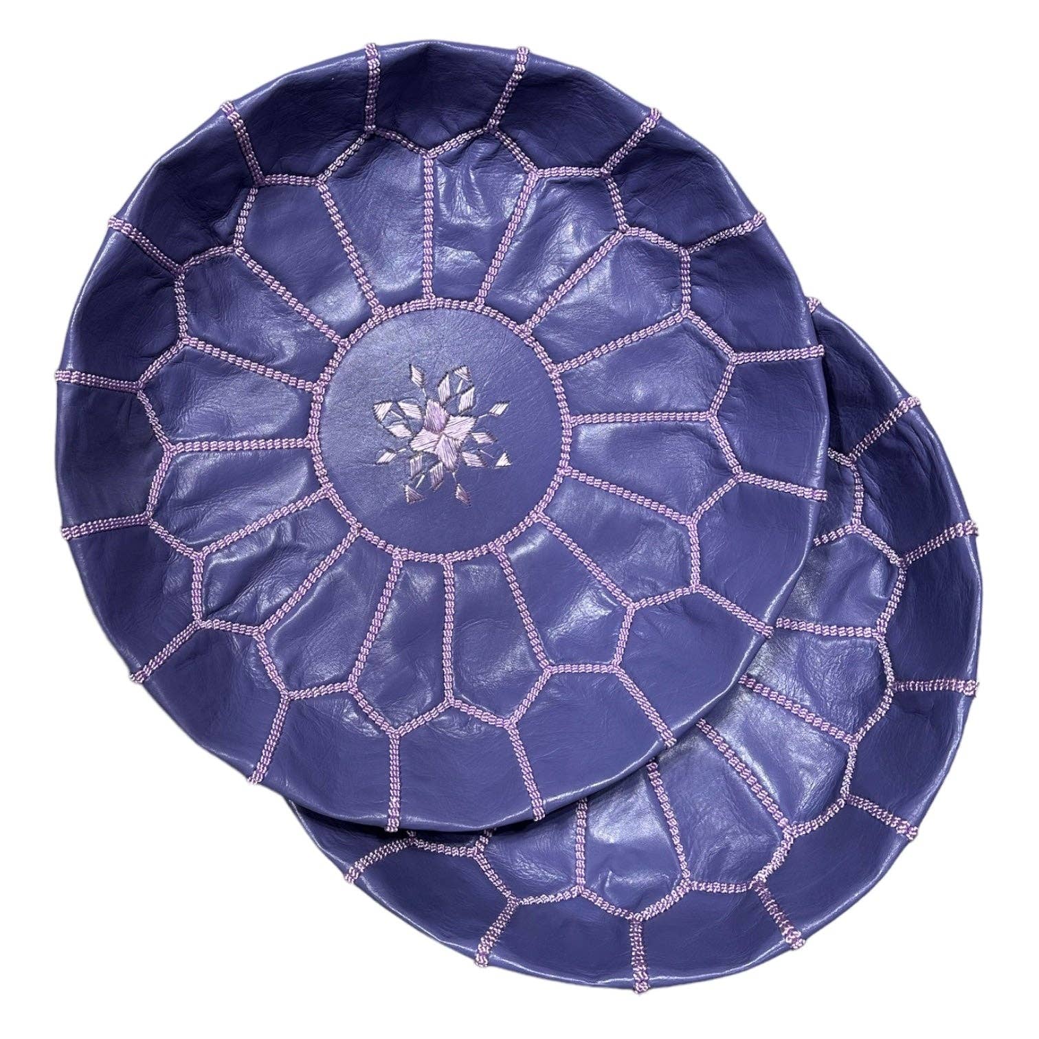 SOUK in the CITY - Wholesale Pouf - Handmade Leather Pouf M13