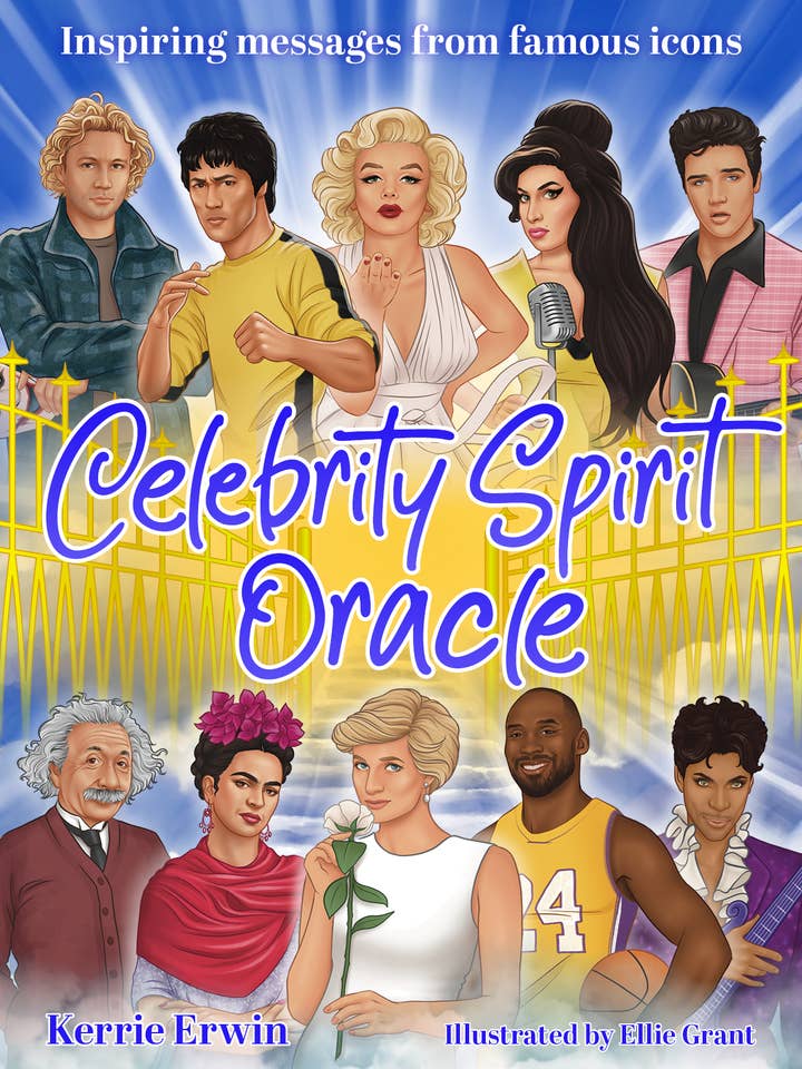 Celebrity Spirit Oracle: 36 Gilded Cards & 112-Page Book for wholesale by ROCKPOOL PUBLISHING