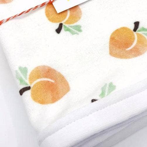 Sunny Day Designs - Wholesale Receiving Blanket - Baby - Peachy Keen Organic Cotton Baby Blanket2