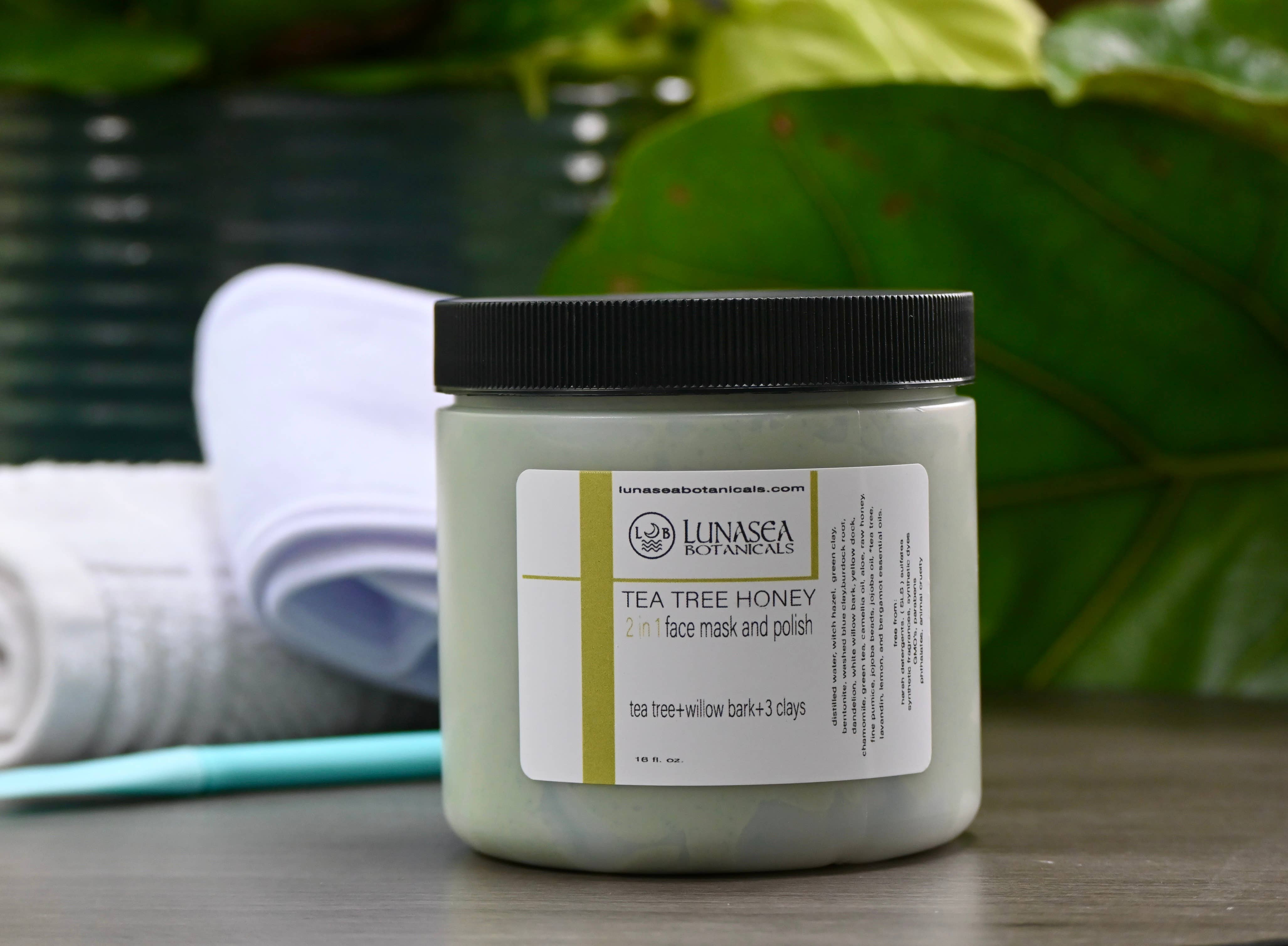 lunasea botanicals - Vendita all'ingrosso Maschera viso - Maschere e Scrub Viso 2-in-1 Backbar3