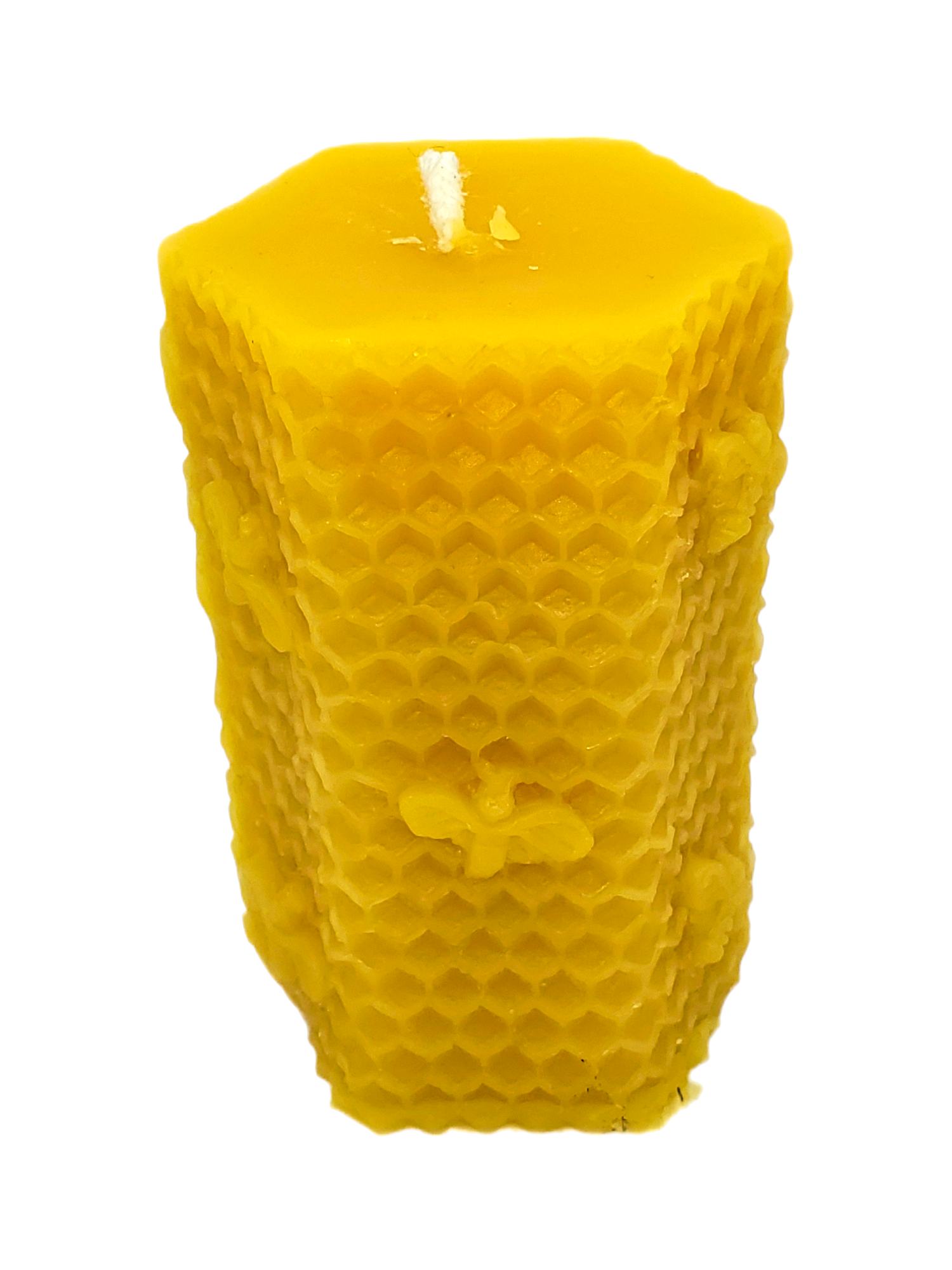 Cernunnos Farms - Wholesale Novelty Candle - Hexagon Beehive Pillar Candle1