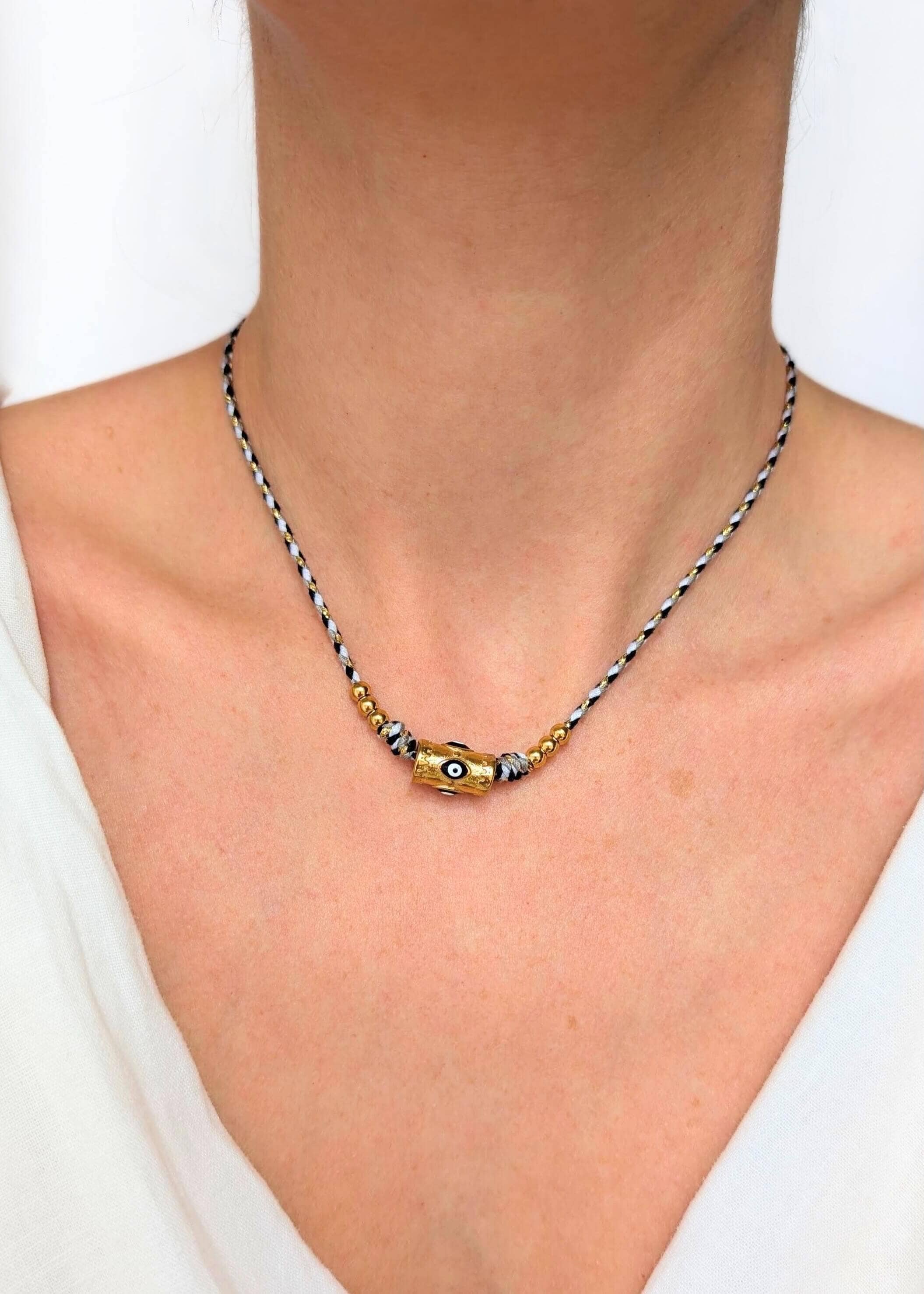 L'Atelier d'Artémis - Wholesale Halskettinghanger - INDI twee-in-één sieraad – omvormbare ketting & armband23