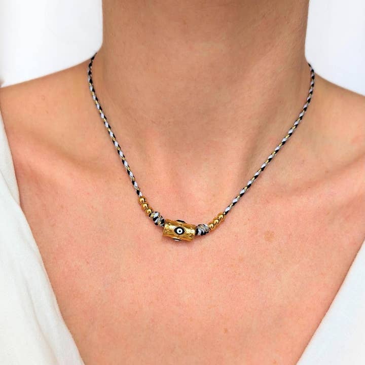 L'Atelier d'Artémis - Wholesale Halskettinghanger - INDI twee-in-één sieraad – omvormbare ketting & armband23