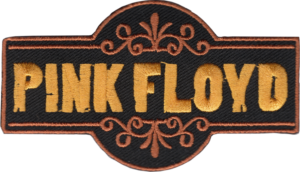 Square Deal Recordings & Supplies – Engroshandel Patch – Patch - Pink Floyd - Logo i brune nuancer - 3,5"0