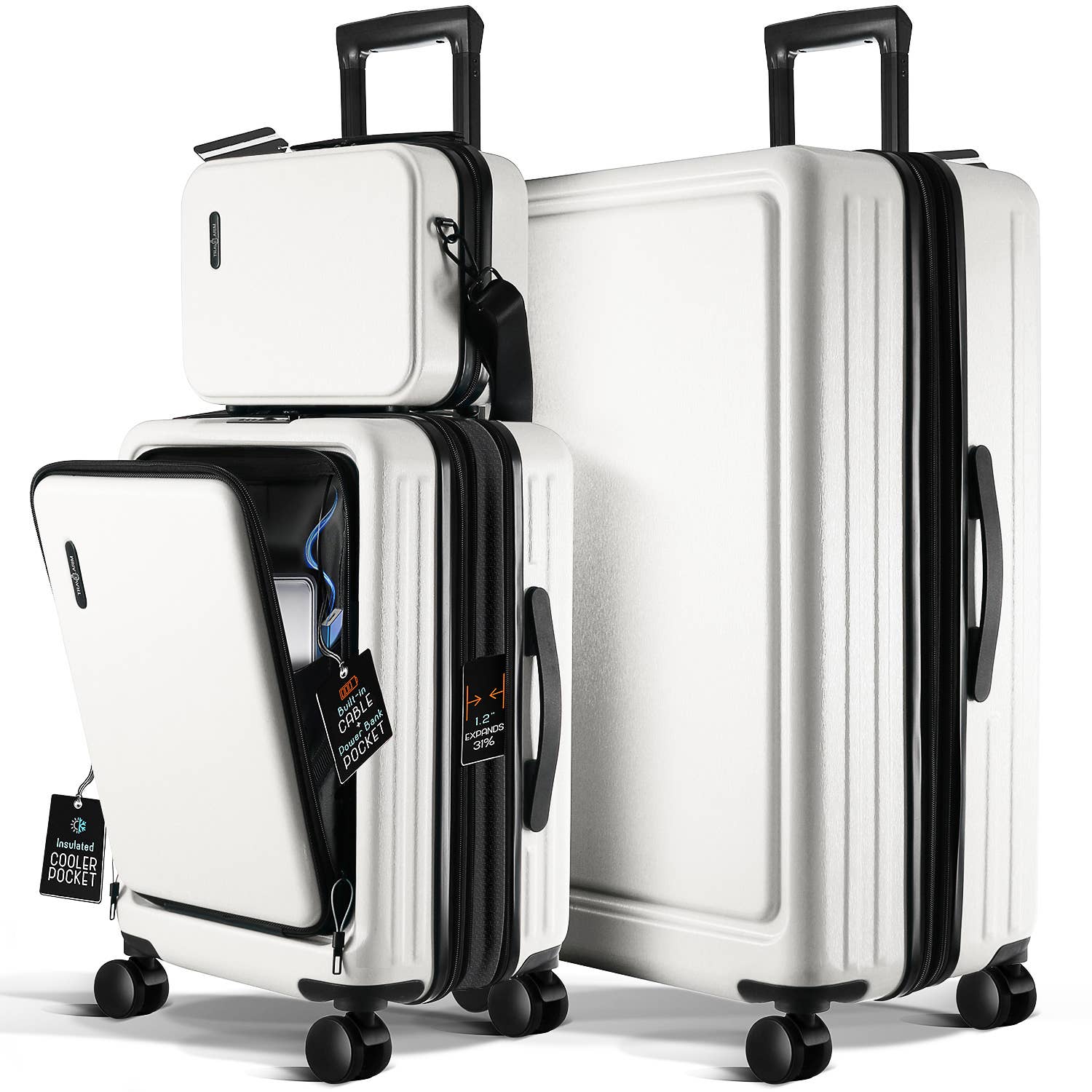 Clara Clark - Wholesale Luggage - Carry-on Luggage22