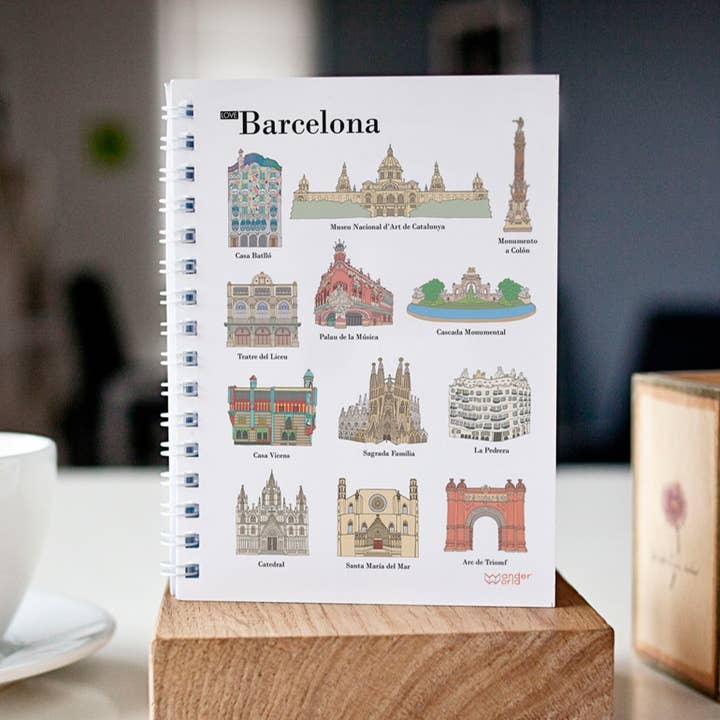 Spiraalvormig notitieboek voor wholesale door WanderWorld