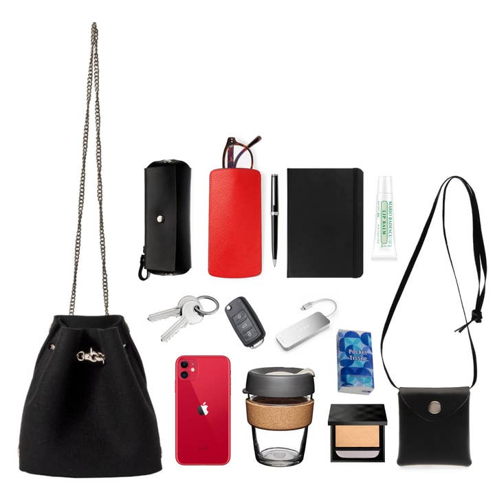 Katya Komarova - Wholesale Crossbody bag – Women's - Felt Bucket Bag5