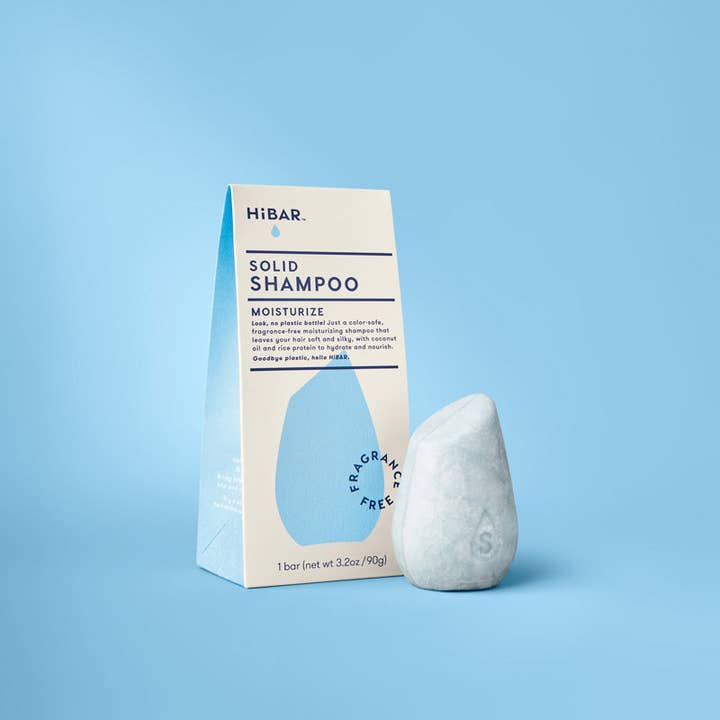 HiBAR - Wholesale Shampoo Puck/Solid Shampoo - HiBAR Fragrance-Free Moisturize Shampoo