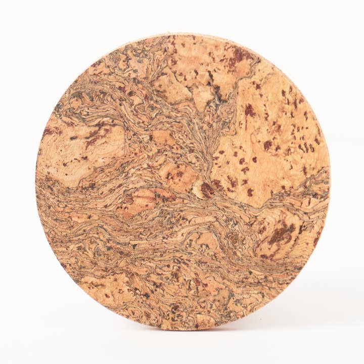 Natural Cork Coasters | Round for wholesale by LIGA