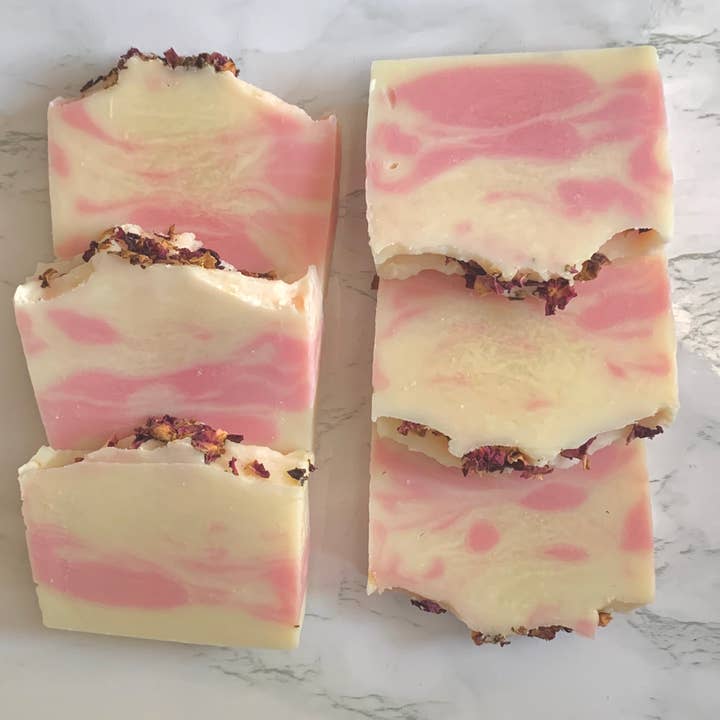 REMOVED BRAND - Wholesale Bar Soap - Rose Petal Soap1