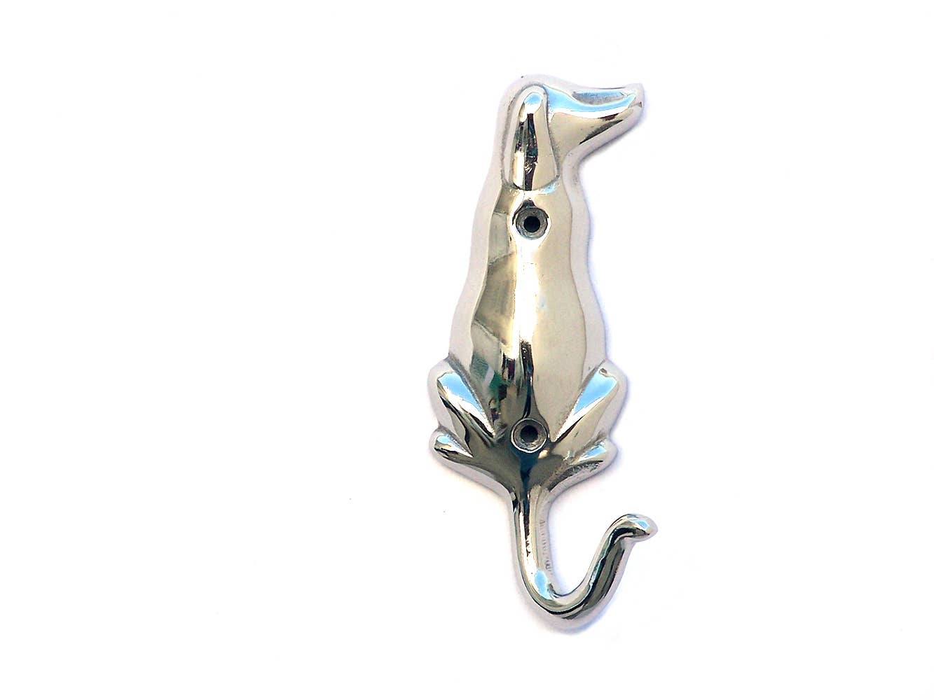 Hampton Ironworks - Wholesale Wall Hook - Chrome Decorative Dog Hook 6""0