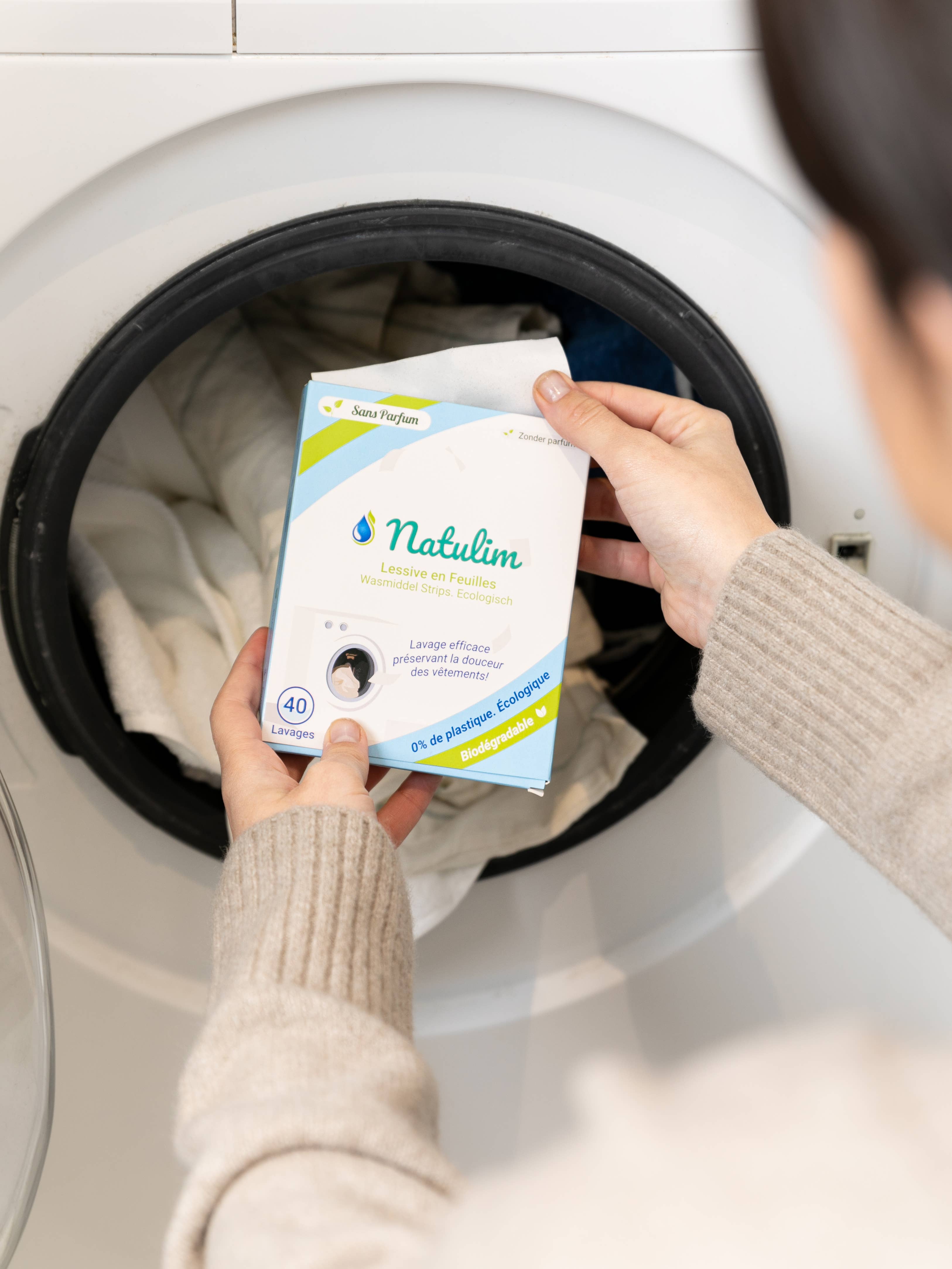 Natulim – Detergente de roupa em pó/cápsulas por atacado – Detergente em folhas ecológicas Natulim para 40 lavagens6