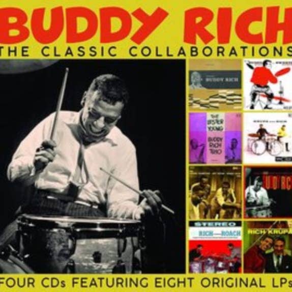 Buddy Rich CD - De klassiska samarbetena (4cd) för wholesale av ROCK INDUSTRIES EUROPE LIMITED