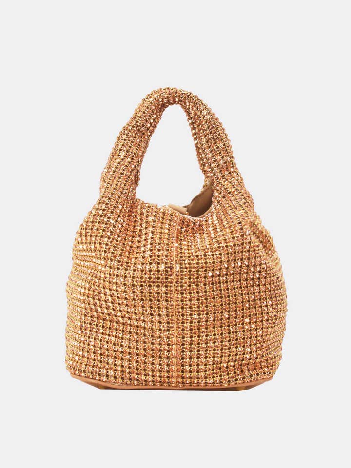 Sac À Main Seau Diamant Strass Pour Femmes-22P-5605 pour la vente par Tom&Eva (F.D.M diffusion)