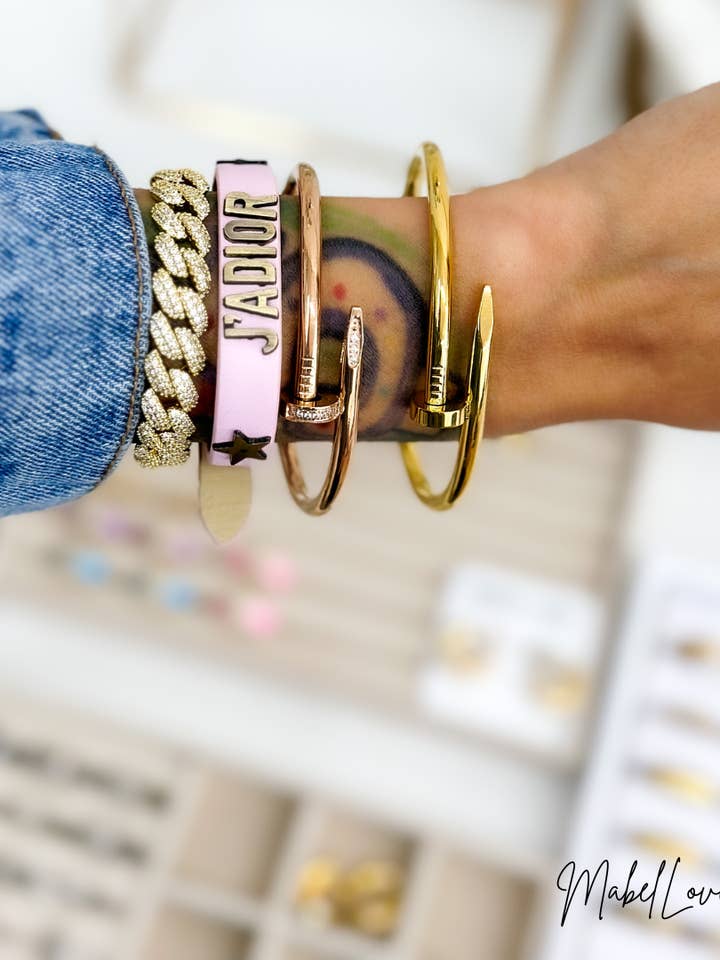 LINA CUFF BRACELET for wholesale by MABEL LOVE CO