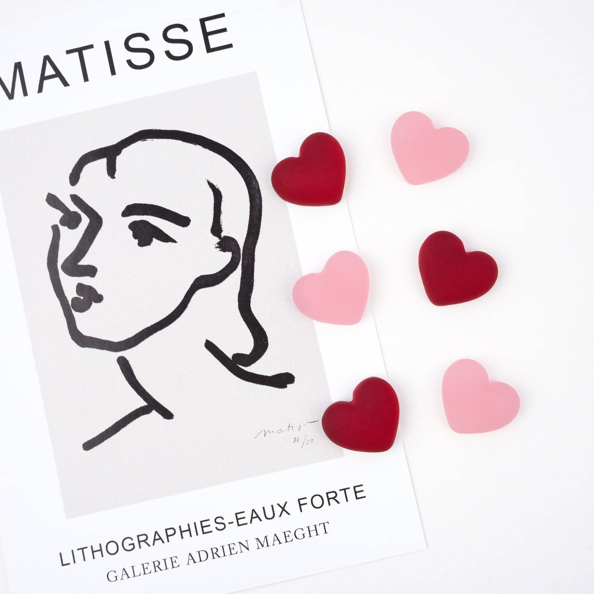 Mini Story Co - Wholesale Lapel Pin/Button - Love Heart Pins | Cute Heart Brooch | I Love You Badge | Romantic Lapel Accessories | Valentine's Gift | Pins for Backpack and Hat5