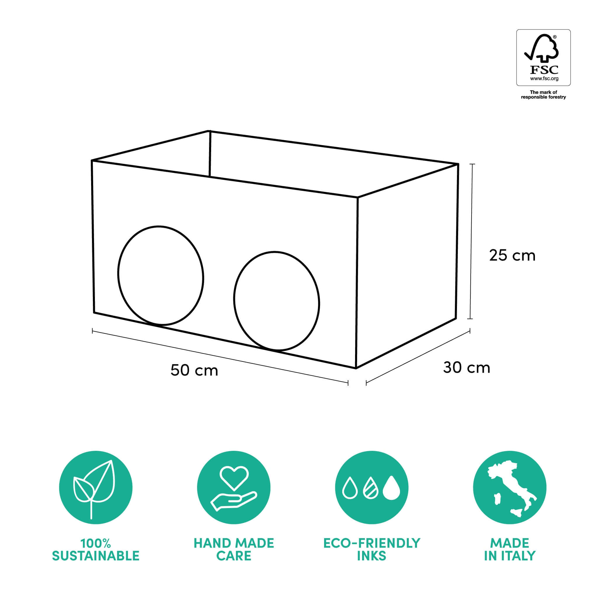 Rippotai – Engroshandel Julepynt – Miljøvenligt juletog i pap – tilpas lokomotiv og vogne10