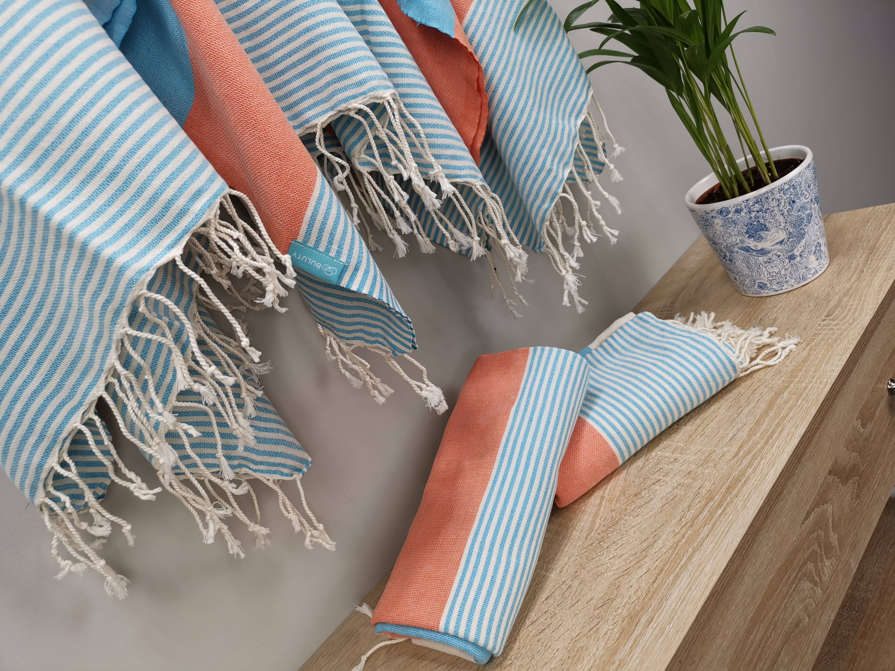 Buluty – Großhandel Badetuch – Hochwertige Peshtemal-Strandtücher aus Baumwolle — Hochzeitsgeschenke7