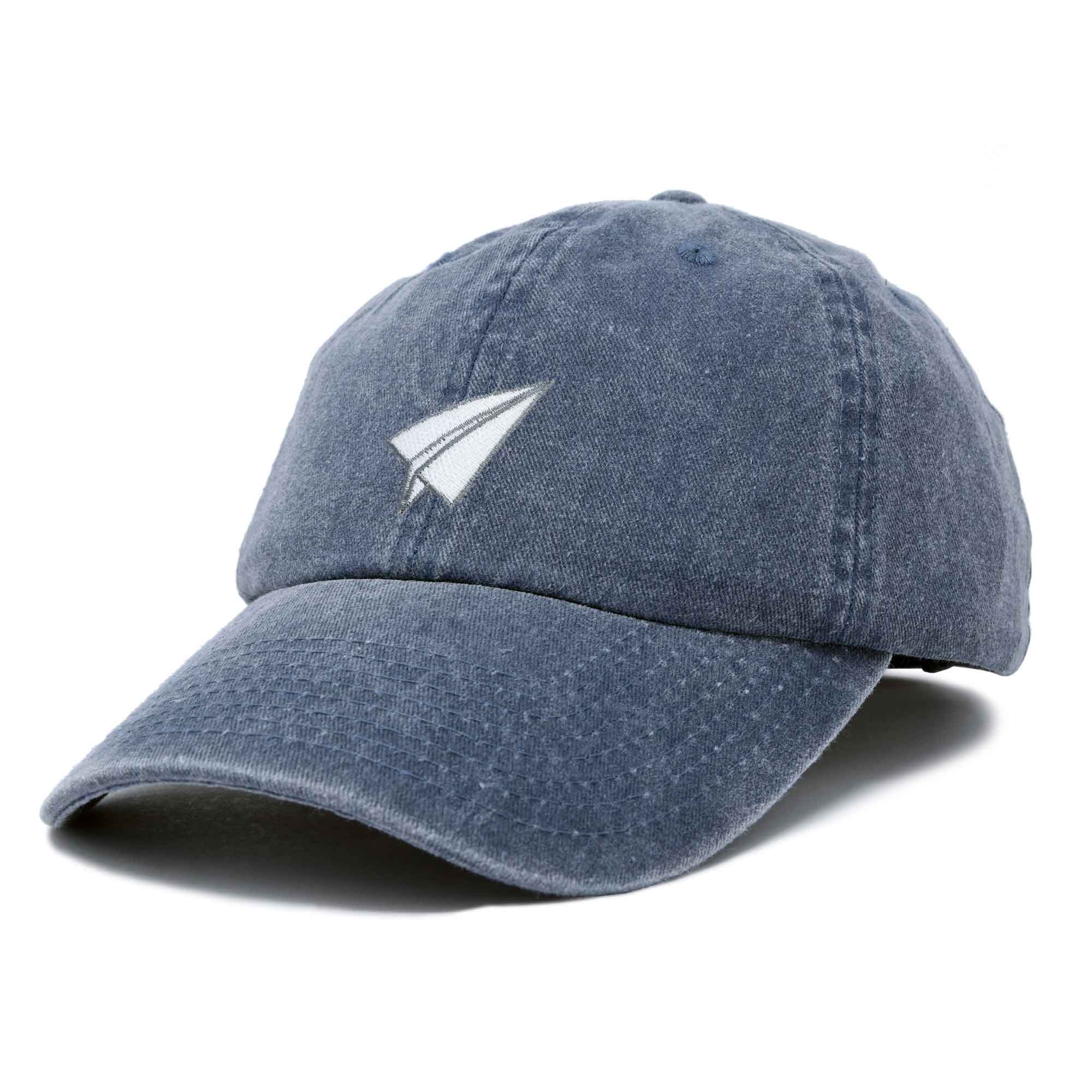 Dalix – Engroshandel Baseballkasket - Unisex – DALIX Paper Plane Hat Broderet Herre Dame Baseball Cap31