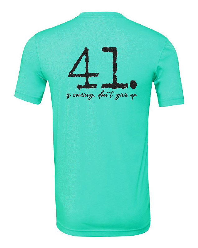 Back to the Cross - Wholesale Screen Printed T-Shirt - Women's - Day 41 Is Coming Don't Give Up6