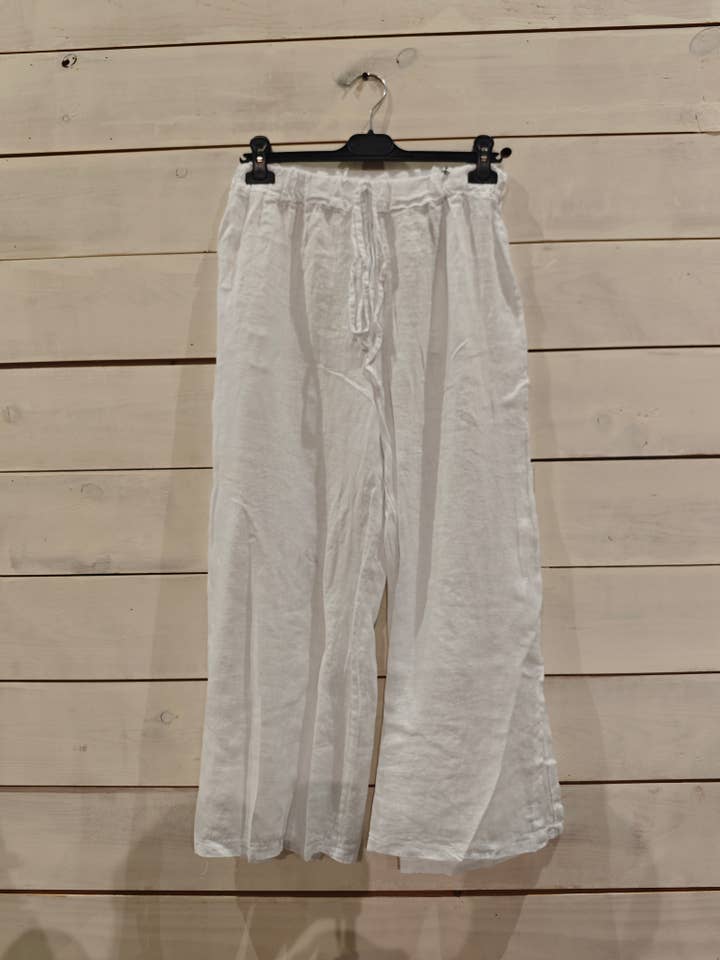 Linos y Textiles - Wholesale Pants - Women's - REF 6380 100% LINEN PANTS