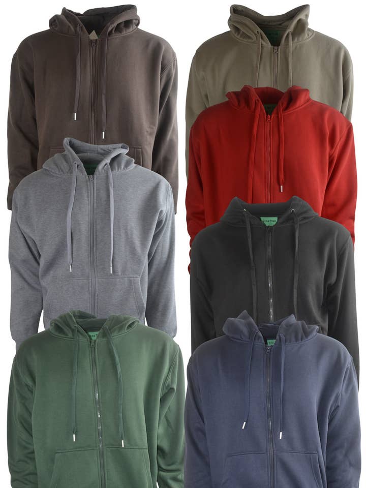 Lime Tree Clothing Inc. - Wholesale Hoodie - Unisex - Classic Heavyweight Fleece Zip-Up Hoodie7