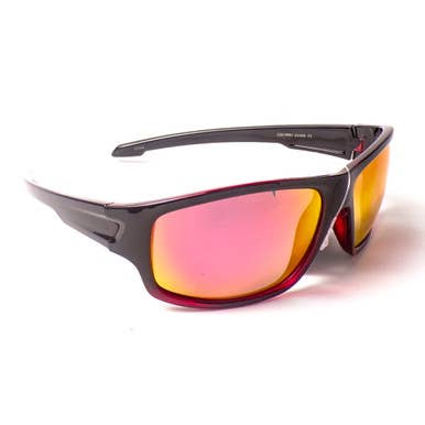 Lunettes de soleil de sport polarisées à monture intégrale, lot de 3 pour la vente par Mid America