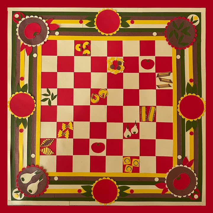 FOUR RABBIT – wholesale Board game – Lotsa Pasta Bandana Board Game 1