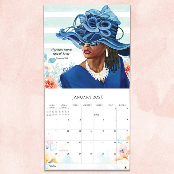 African American Expressions - Wholesale Calendar - 2026 Sunday Morning Calendar1