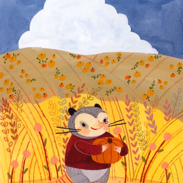 Opossum in the Field for wholesale by Heidiroo