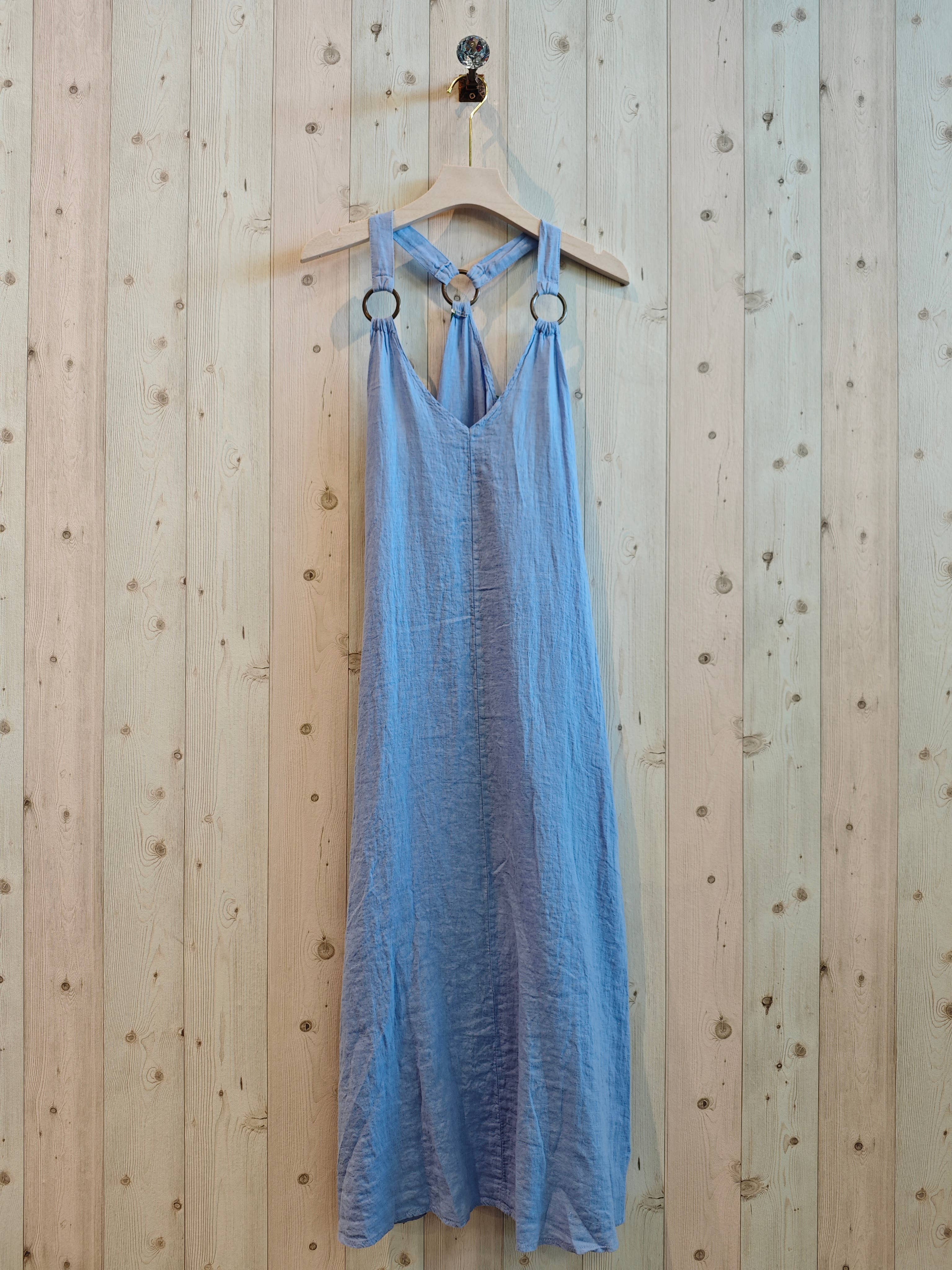 Linen & More - Wholesale Dress - Women's - REF 16857 LONG STRAP DRESS 100% LINEN15