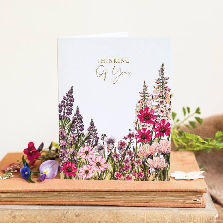 Thinking Of You Card for wholesale by Toasted Crumpet (US Duties Paid)