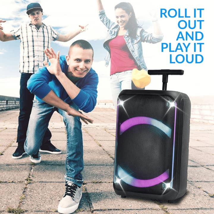 JupiterGear Home - Wholesale Speakers - IQ Sound 12-Inch Portable Bluetooth Party Speaker with TWS2