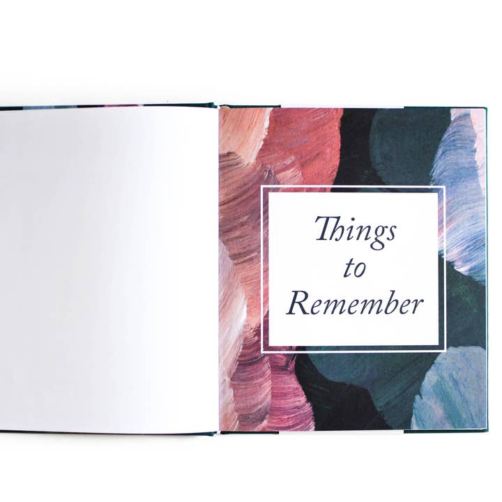 Duncan & Stone Paper Co. - Vente Journal intime - Journal de deuil - Bleu sarcelle | Cadeau de sympathie | Journal de perte d'un enfant6