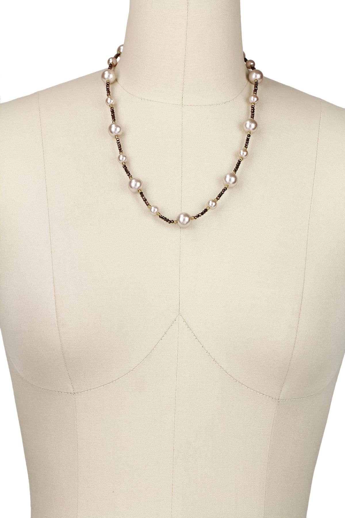 Veroma Gifts - Vendita all'ingrosso Collane di perline/perle - Collana classica con filo di perle.