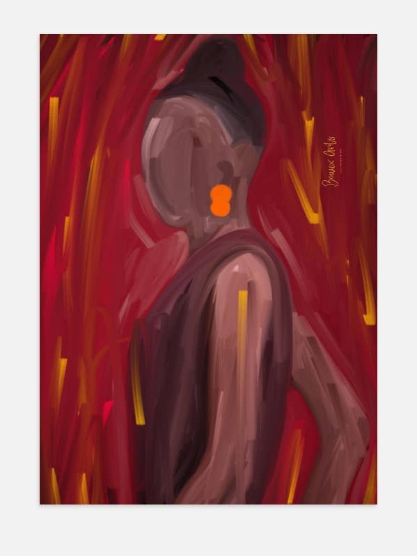 Underskrift kunst plakat 15 for engroshandel hos Ouéso