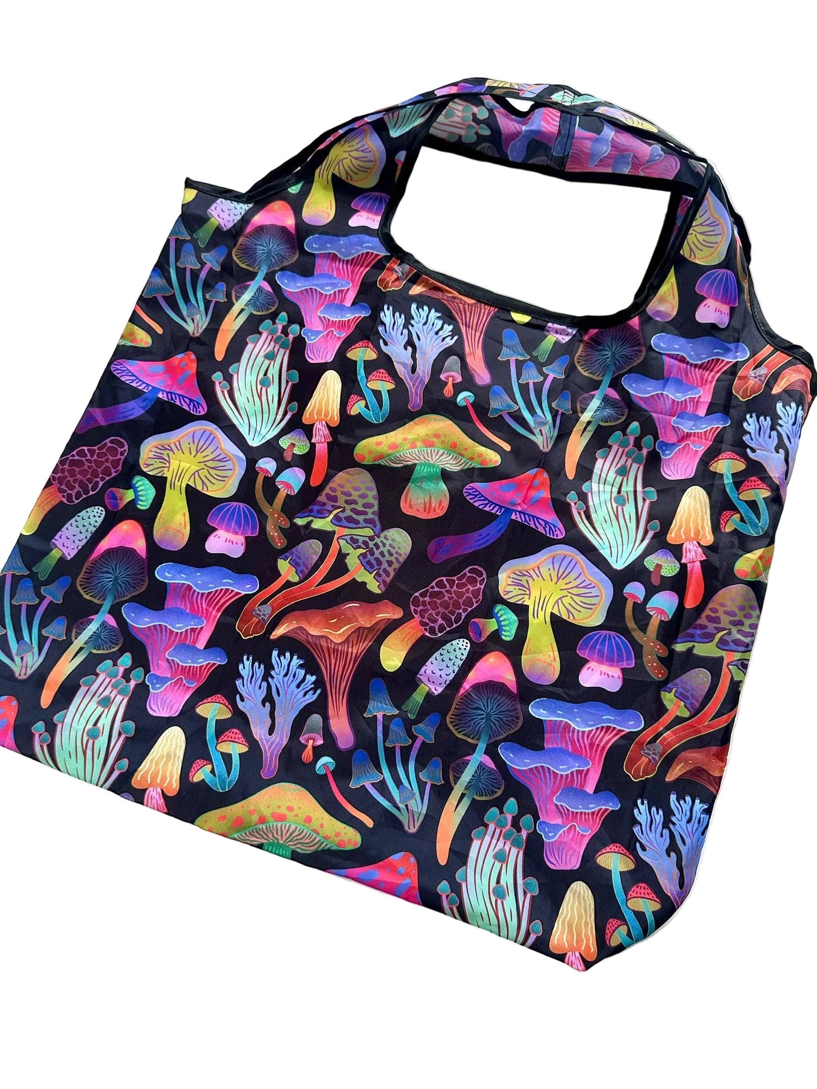 liadelyonart - Wholesale Grocery/Shopping Bag - Funky Mushroom Reusable Tote Bag13