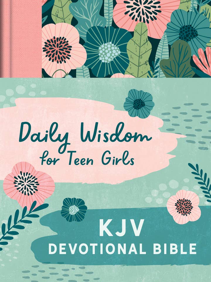 Daily Wisdom for Teen Girls KJV Devotional Bible [Blush Rain for wholesale by Barbour Publishing, Inc.