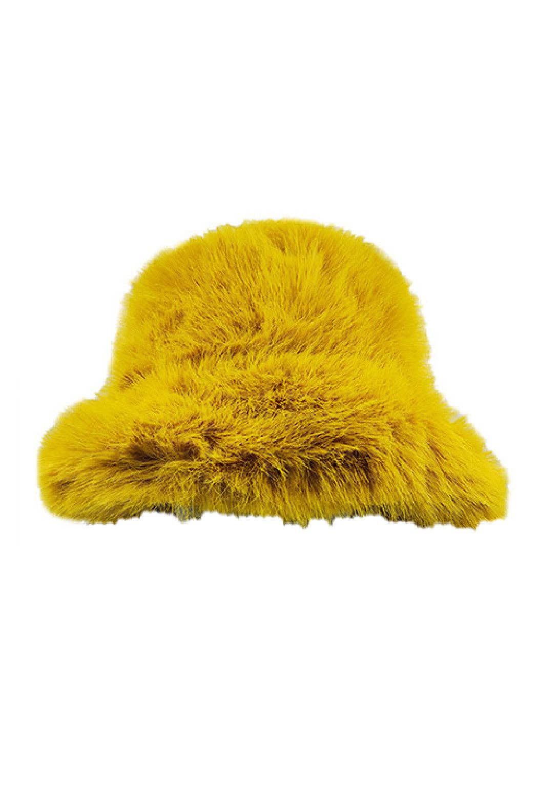 Embellish Your Life - Vente Bob – femme - Chapeau seau en fausse fourrure Fuzzy3