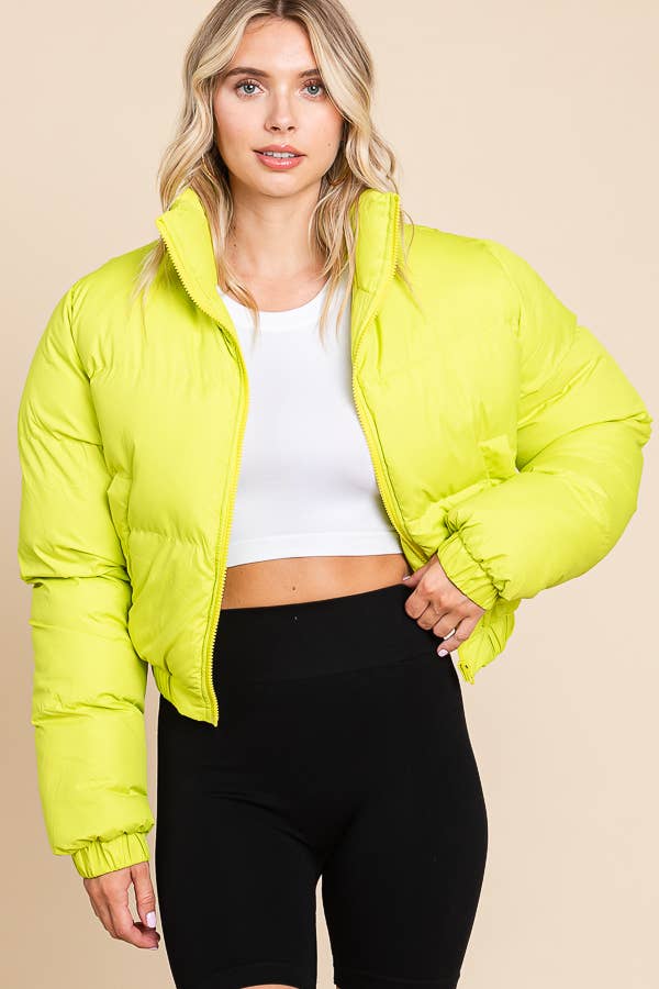 ANWND – Puffer Jacket - Mulher por atacado – Jaqueta Puffer Curta Acolchoada13
