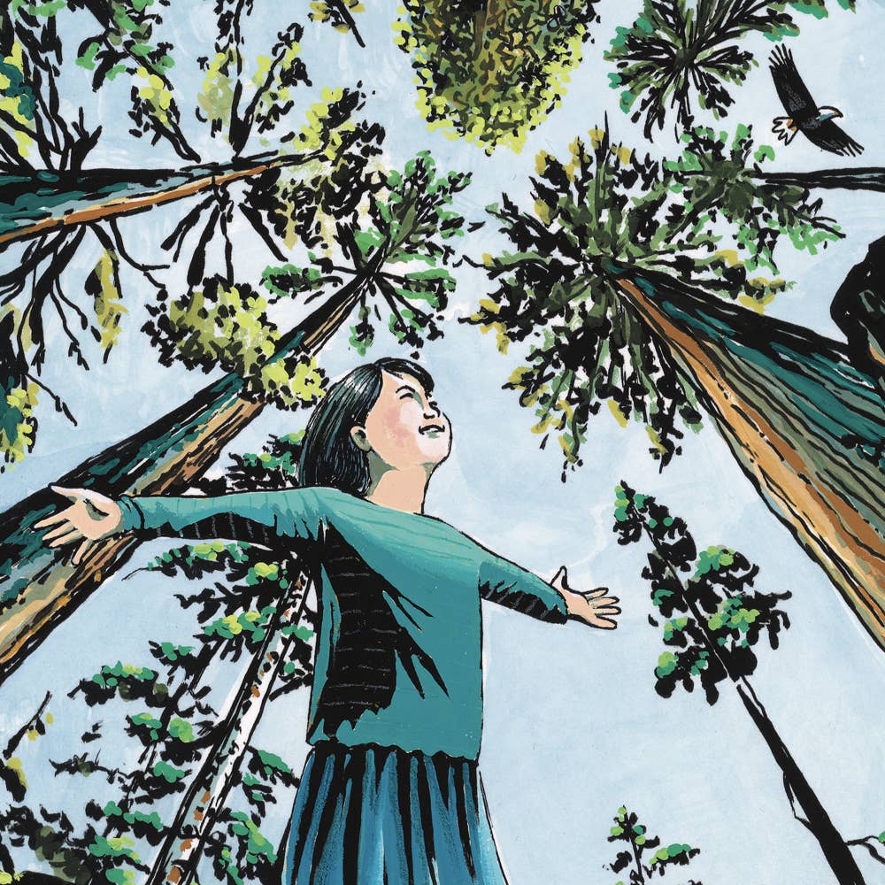 Eleanor Rosenberg Creative - Wholesale Gewone wenskaart - Onze Bos – Wenskaart (Binnenkant Leeg)2