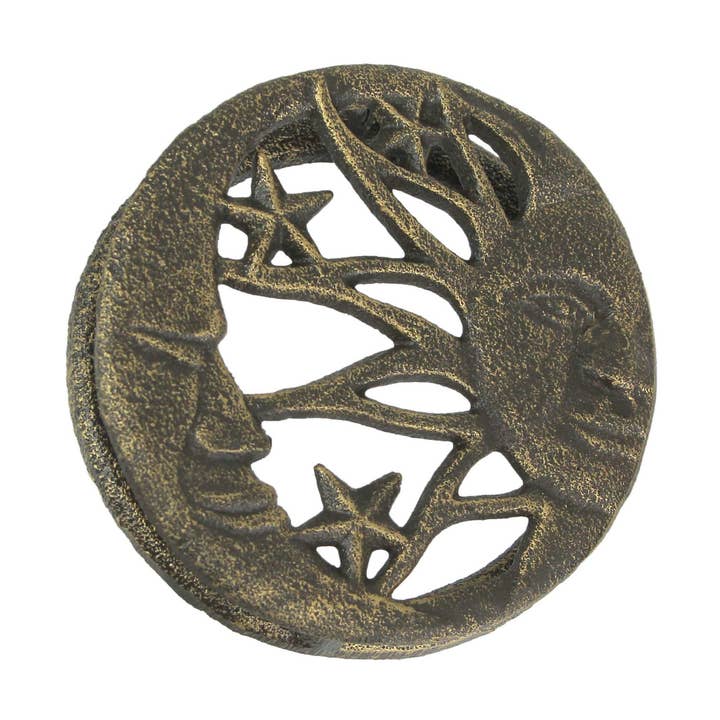 Celestial Cast Iron Door Knocker - Bronze for wholesale by Zeckos