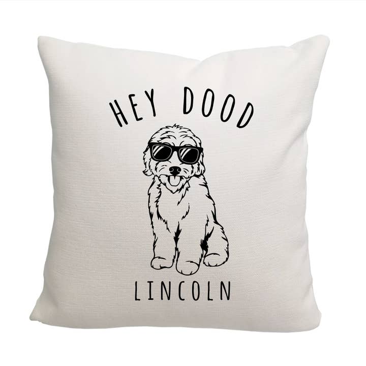 4 Wooden Shoes - Wholesale Throw/Decorative Pillow - Doodle Dood Throw Pillow - Cover Only OR Cover with Insert