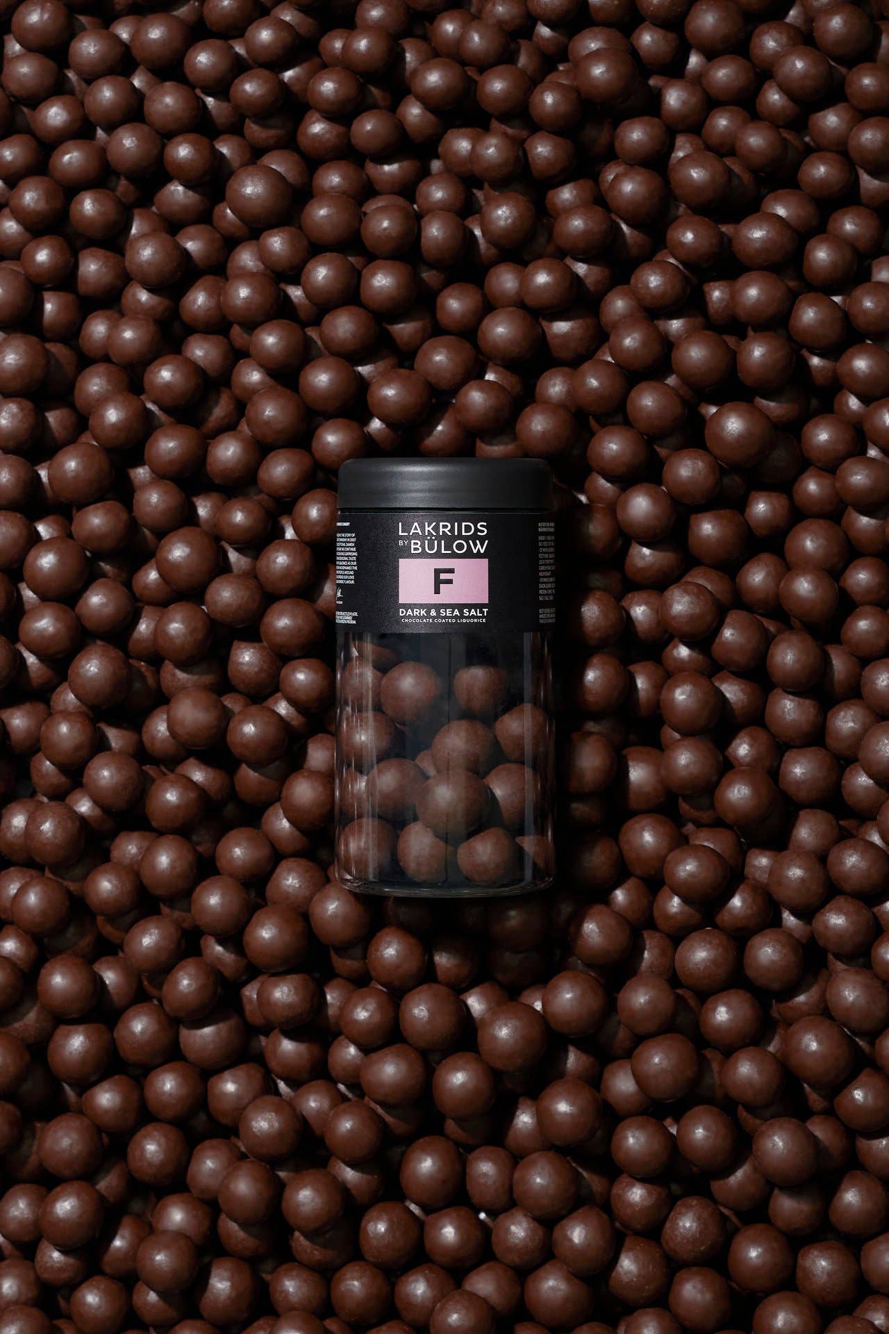 Lakrids by Bülow - Wholesale Chocolate Covered Sweets - F - DARK SEA SALT Chocolate Coated Gourmet Licorice3