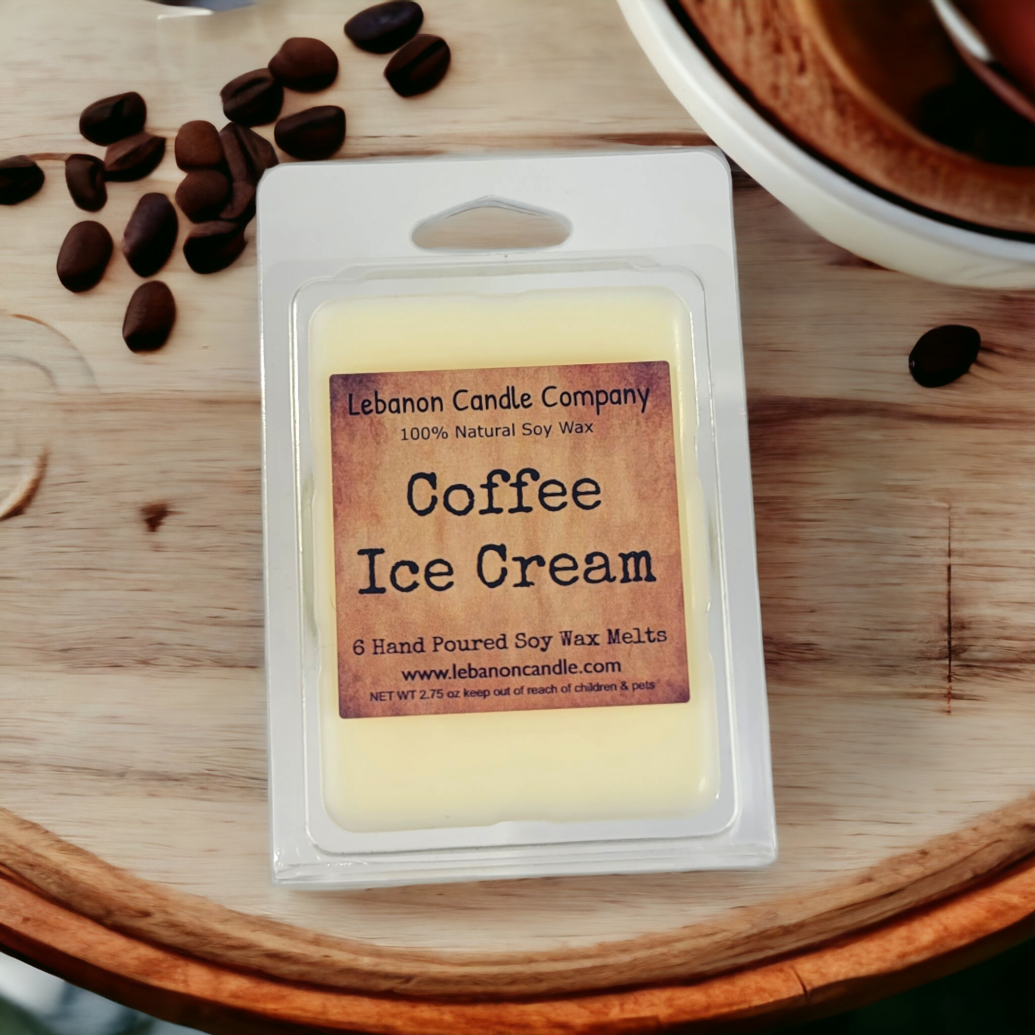 Lebanon Candle Company – wholesale Wax melt – Coffee Ice Cream Wax Melt , Scented Soy, Non-Toxic, Highly Scented, Handmade in The USA, 6 Cube Melt, Natural Soy Wax, Long Lasting Scent4
