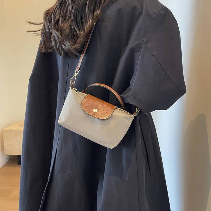 CandBBaby - Wholesale Crossbody Bag - Women's - 2025 Mini Dumpling Handbag for Women High-End Nylon Fabric Fashionable Shoulder/Crossbody Mobile Phone Bag for Ladies