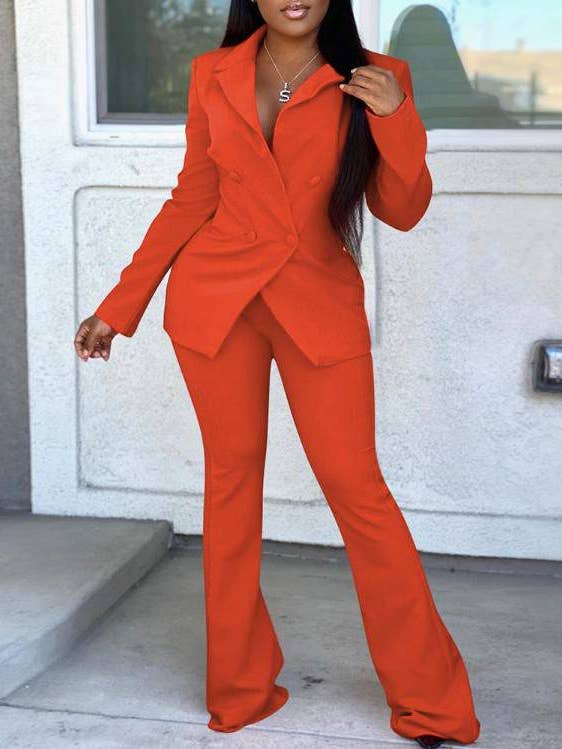 Elegant tredelt skræddersyet buksedragt til kvinder for engroshandel hos Flarix