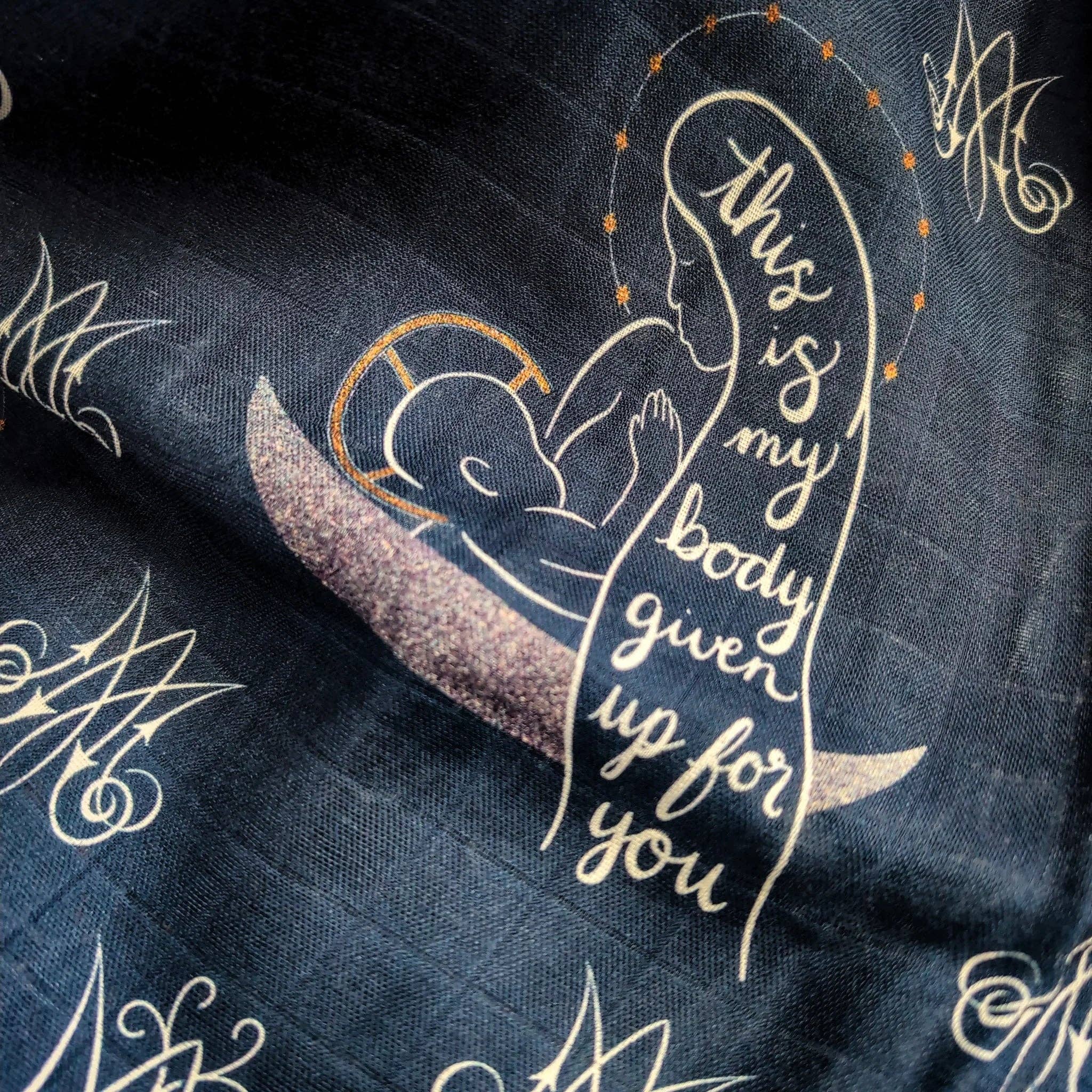 worthy of Agape - Wholesale Swaddle - Baby - Our Lady of La Leche Swaddle and Scarf0