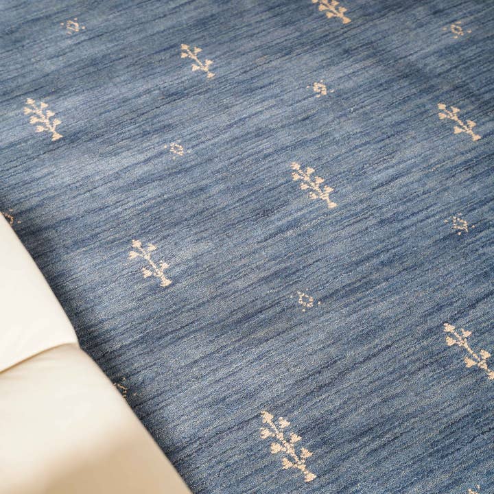 Hand Knotted Loom Wool Contemporary Round Area Rug L00501 for wholesale by Get My Rugs