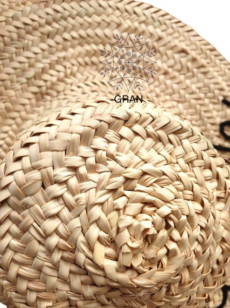 Gran Wholesale - Venta al por mayor Sombrero de paja - Unisex - Sombrero de paja personalizado y hecho a mano para decoración de pared marroquí2